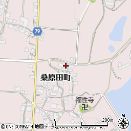 兵庫県加西市桑原田町334周辺の地図