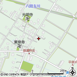 静岡県藤枝市平島145周辺の地図