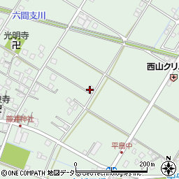静岡県藤枝市平島225-3周辺の地図