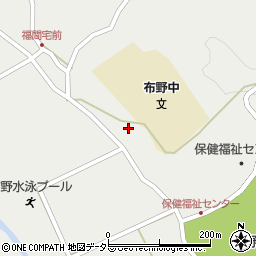 広島県三次市布野町上布野1919周辺の地図