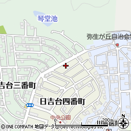 大阪府高槻市日吉台四番町2周辺の地図