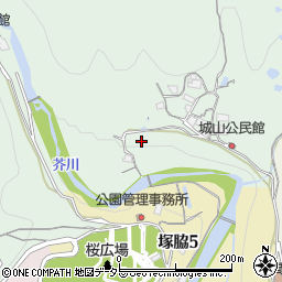 大阪府高槻市原2464周辺の地図