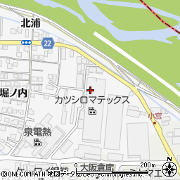 京都府八幡市川口東頭周辺の地図