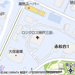 ロジクロス神戸三田周辺の地図