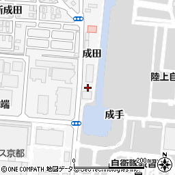 京都府宇治市大久保町成手周辺の地図