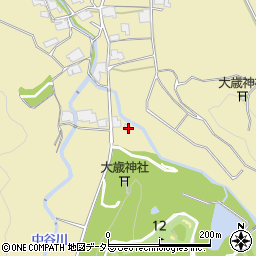兵庫県小野市中谷町502-7周辺の地図