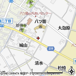 愛知県西尾市戸ケ崎町周辺の地図