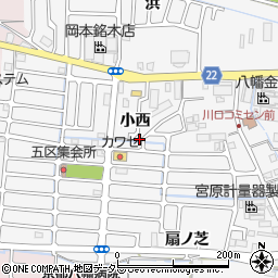 京都府八幡市川口東扇20-10周辺の地図