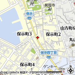 肥田牛乳店周辺の地図