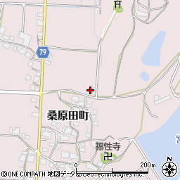 兵庫県加西市桑原田町317周辺の地図