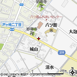 愛知県西尾市戸ケ崎町豊美9周辺の地図