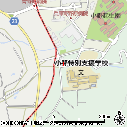 兵庫県小野市昭和町470周辺の地図