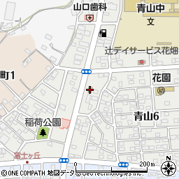 ファミリーマート半田青山店周辺の地図