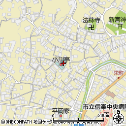 小川亭周辺の地図