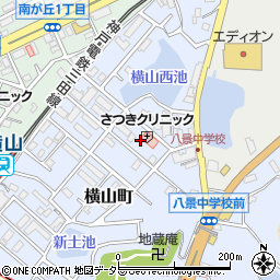 兵庫県三田市横山町7周辺の地図
