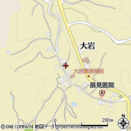 大阪府茨木市大岩529周辺の地図