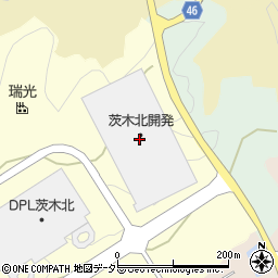 茨木北開発周辺の地図