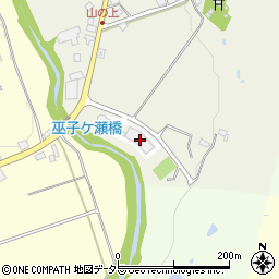 兵庫県三木市吉川町山上52周辺の地図