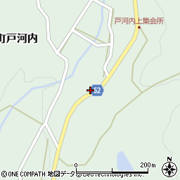 広島県三次市布野町戸河内123周辺の地図