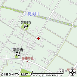 静岡県藤枝市平島235周辺の地図