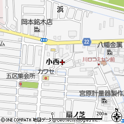 京都府八幡市川口東扇20周辺の地図