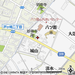 愛知県西尾市戸ケ崎町豊美周辺の地図