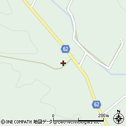 広島県三次市君田町石原406周辺の地図