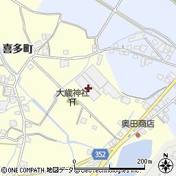 兵庫県小野市喜多町198周辺の地図