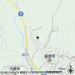 三重県亀山市白木町3077-2周辺の地図