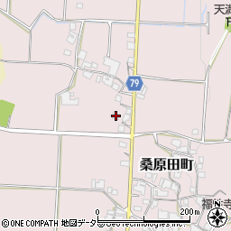 兵庫県加西市桑原田町402周辺の地図
