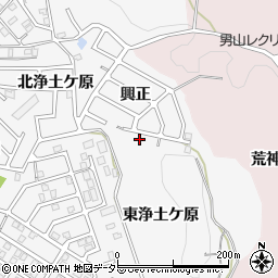 京都府八幡市橋本興正3-4周辺の地図