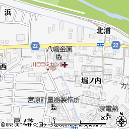 八幡金属株式会社周辺の地図