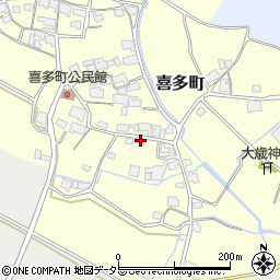 兵庫県小野市喜多町350周辺の地図