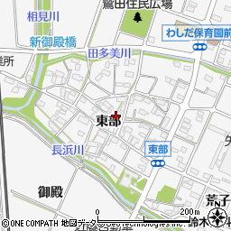 愛知県幸田町（額田郡）菱池（東部）周辺の地図