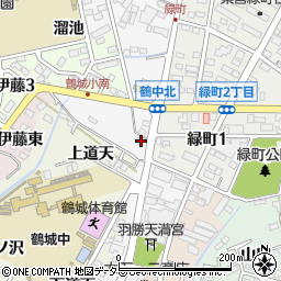 愛知県西尾市桜町桜荒子22-5周辺の地図
