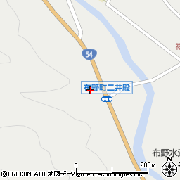 広島県三次市布野町上布野2107周辺の地図