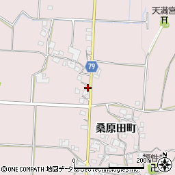 兵庫県加西市桑原田町353周辺の地図