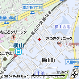 兵庫県三田市横山町12周辺の地図