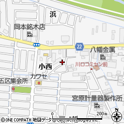 京都府八幡市川口東扇20-2周辺の地図