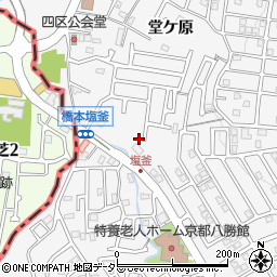 京都府八幡市橋本愛宕山5-24周辺の地図