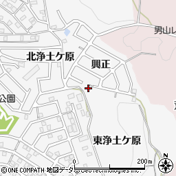 京都府八幡市橋本興正11周辺の地図