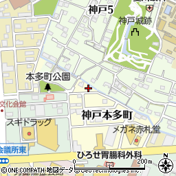 高橋硝子鈴鹿倉庫周辺の地図
