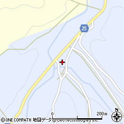 広島県庄原市東城町久代168周辺の地図