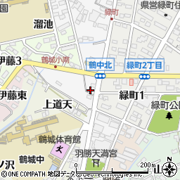 愛知県西尾市桜町桜荒子22-1周辺の地図