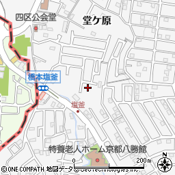 京都府八幡市橋本愛宕山5-28周辺の地図