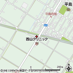 静岡県藤枝市平島208周辺の地図