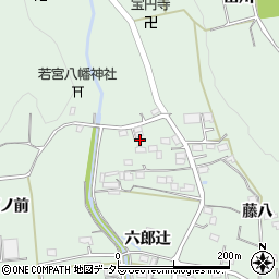 愛知県豊川市上長山町六郎辻4-2周辺の地図