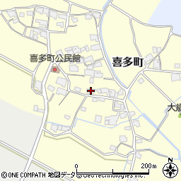 兵庫県小野市喜多町377周辺の地図