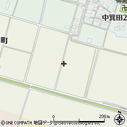 三重県鈴鹿市中箕田町周辺の地図