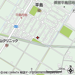 静岡県藤枝市平島649-11周辺の地図